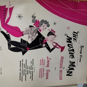 Vintage sheet music The Music Man
